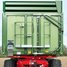 Front view with podest and 500 mm silage attachment