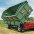 Divided sidewall in longitudinal direction without middle stake, divided left or right, with or without lifting winch