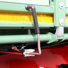 Door-lock system for the rear wall